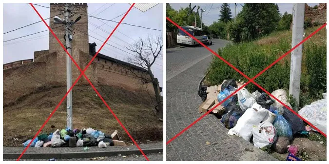 У Луцьку муніципали візьмуться за тих, хто засмічує Старе місто (фото)