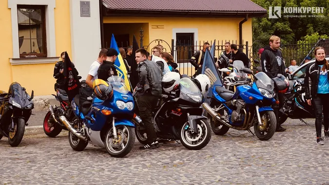 У Луцьку влаштували мотопробіг на підтримку бригади «Любарт» (фото)