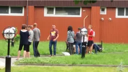 Лучани просять розібратися із п'яним збіговиськом у сквері на Львівській (фото)