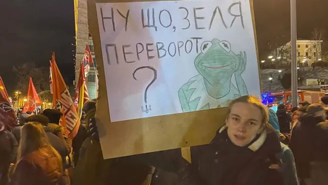 Показали, як у Києві відбувався «переворот» (фото)