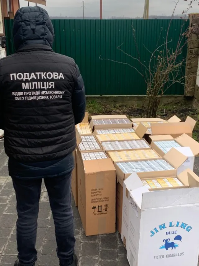 У волинянина знайшли незаконних цигарок на 350 тисяч
