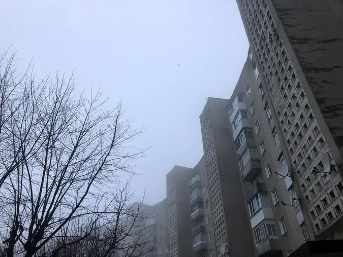 Напередодні Нового року Луцьк огорнув туман (фото)