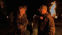 Ніч, вогонь і честь: артилеристам «Любарта» вручили шеврони (фото)