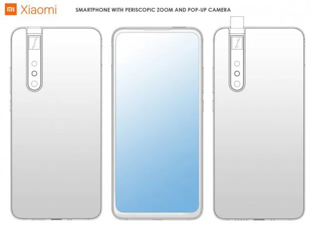 Xiaomi запатентувала смартфон із 50-кратним зумом (фото)