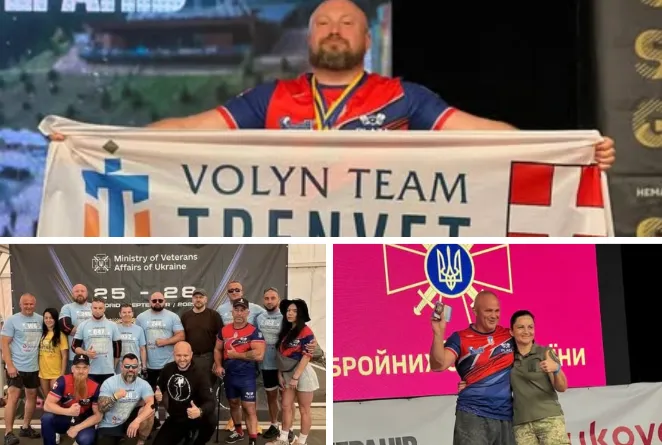 Ветерани волинської «Сталевої Сотки» змагалися за місця у збірній України на Strong Spirit’s Games 2025 (фото)