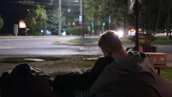 Вечір на Волі. Вечірній проспект на фото
