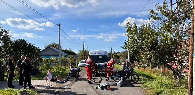 У Луцькому районі зіткнулися мотоцикли – є потерпілий (фото)