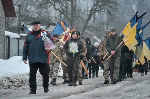 На Волині попрощались із загиблим захисником  Максимом Багнюком (фото)