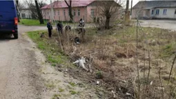 У Нововолинську водій скутера злетів у кювет (фото, відео)