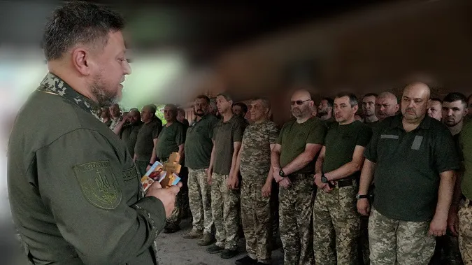 Згадували загиблих побратимів: капелан 100-ї бригади відслужив молебень (фото)