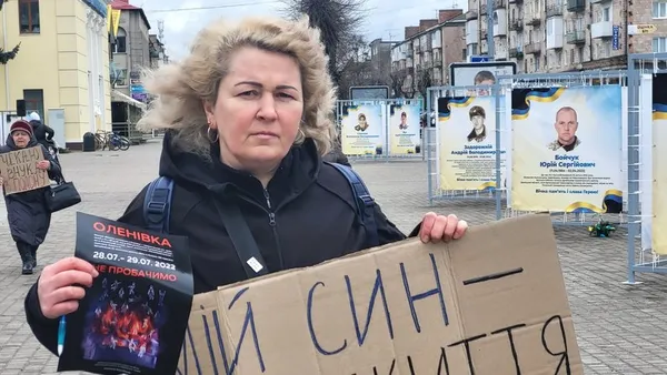 Майже сотня волинян вийшли на акцію «Не мовчи! Полон вбиває!»