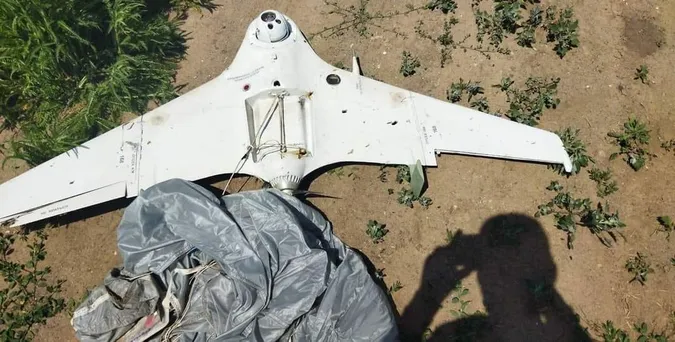 Воїни Закарпатської бригади «приземлили» ворожий дрон-камікадзе