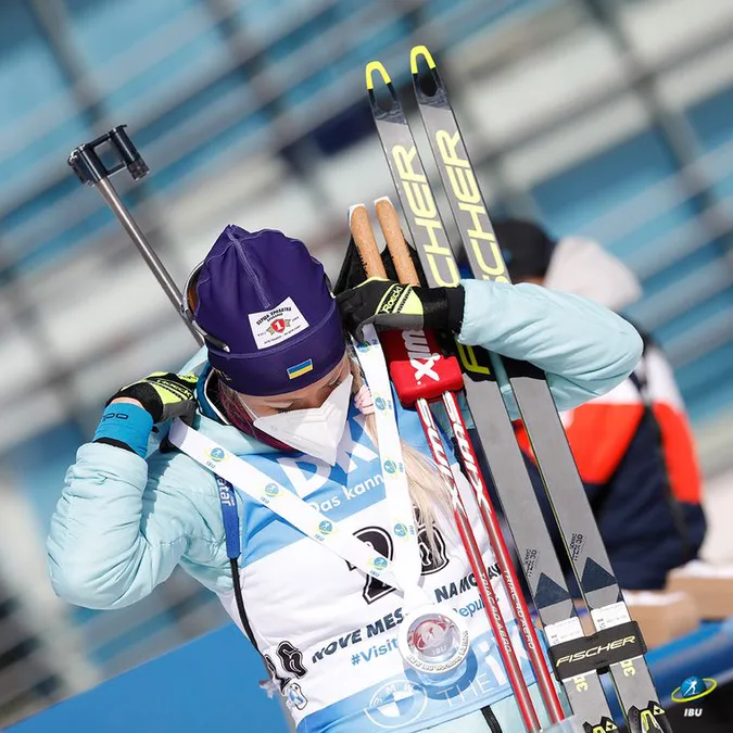 Українська спортсменка посіла друге місце на Кубку світу з біатлону