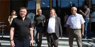 Підтримка захисників на Волині: Тарас Шкітер і перший заступник голови Верховної Ради оглянули майбутній ветеранський хаб (фото)