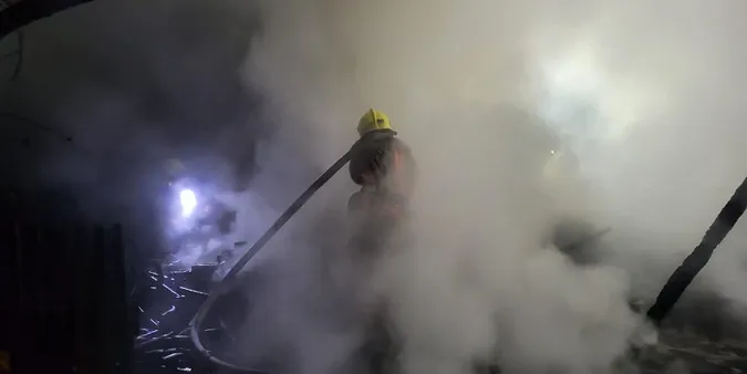 На Волині вночі сталася подвійна пожежа (фото)