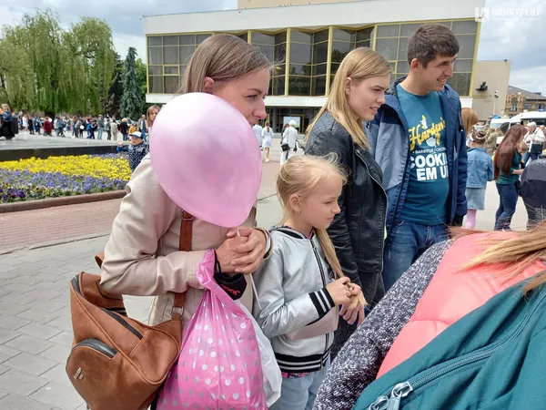 У центрі Луцька організували свято для дітей (фото)