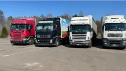 На Волині націоналізують білоруські та російські вантажівки (відео)