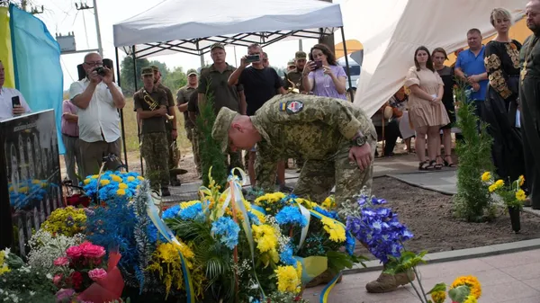 Поблизу Бородянки відкрили меморіал воїнам з 14 ОМБр, які загинули на Київщині в березні 2022 року (фото)