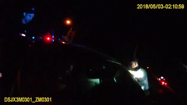 У Луцьку п'яний водій зачинився від поліцейських в машині і викликав швидку (відео)