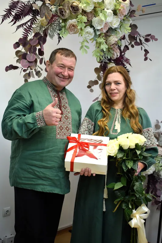 Особлива дата: закохана пара поєднала долі у луцькому ЦНАПі