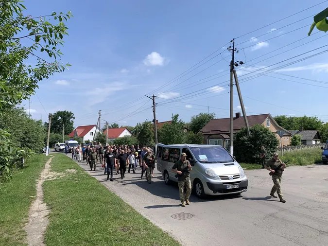 На Волині попрощалися із полеглим Героєм Олександром Троянчуком (фото)