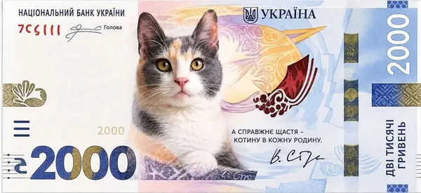 Користувач Miss Murlya пише: «Попередня версія нової 2000 купюри мала виглядати так».