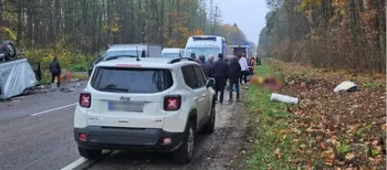 Один загиблий, дев’ять постраждалих внаслідок ДТП на трасі «Львів–Луцьк» (фото)
