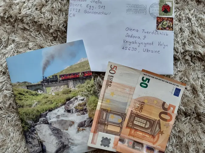 Дивовижна історія: кульки принесли ексочільниці Княгининівської ОТГ 100 євро із Швейцарії