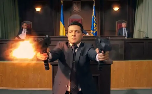 Після першої серії з жартом про Путіна у Росії зняли з ефіру «Слугу народу»