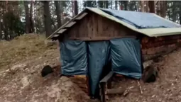 У лісі на Волині знайшли секретну землянку з піччю (відео)