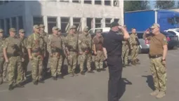 Бійці волинського спецпідрозділу відправились у зону ООС (фото)