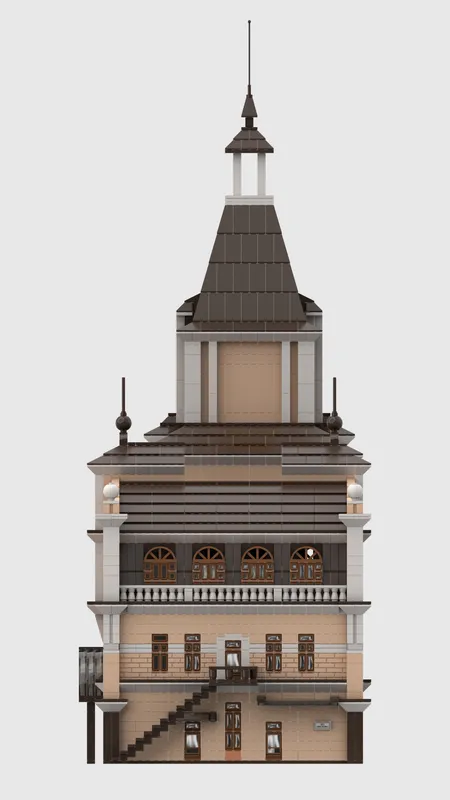 Показали Lego-версію вокзалу Луцька (фото)