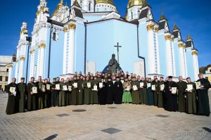 Епіфаній видав військовим священникам з Волині мандати на капеланське служіння (фото)