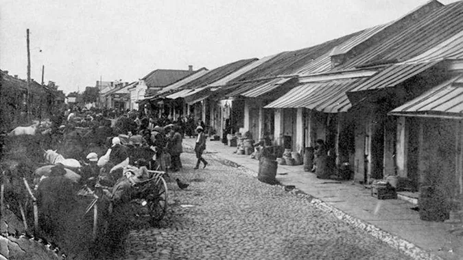Єврейський ринок у Ковелі у 20-30 х роках ХХ ст.