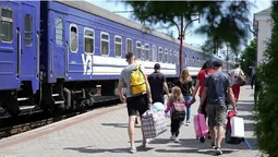 На Волинь приїхав евакуаційний поїзд з Донеччини (фото)