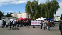 У центрі Луцька з'явилося медичне містечко (фото) 