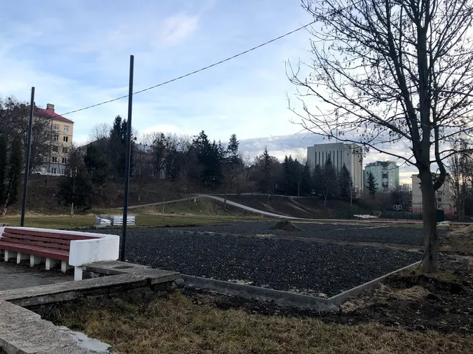 Що буде біля фонтану поруч із центральним парком Луцька