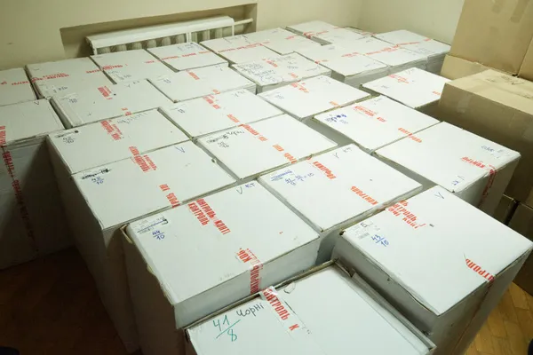 Бійцям батальйону «Луцьк» передали майже 300 пар зимового тактичного взуття