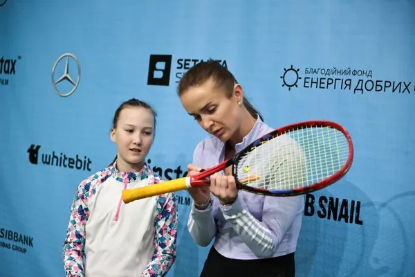 Перша ракетка України Еліна Світоліна провела майстер-клас у Луцьку (фото)