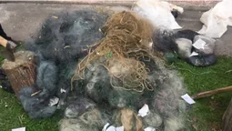 На Волині порізали й порубали майже 17 кілометрів риболовецьких сіток (фото)