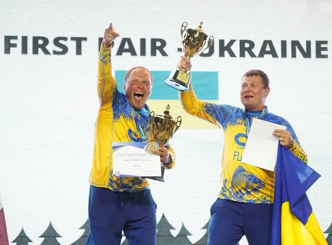 🏆🎣Національна збірна України – абсолютний чемпіон світу з ловлі коропа (фото)