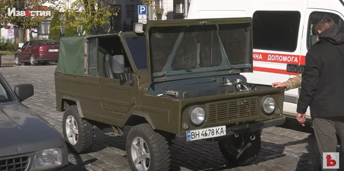 На базі «Волинянки» створили електромобіль для розвідників (фото, відео)