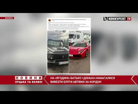 Підробили доручення: через «Ягодин» хотіли вивезти елітні іномарки (фото, відео)