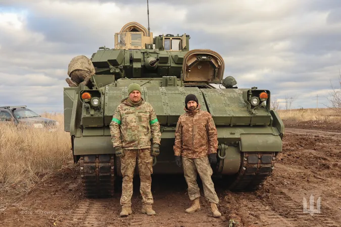 Волинська «сотка» отримала американські Bradley (фото)