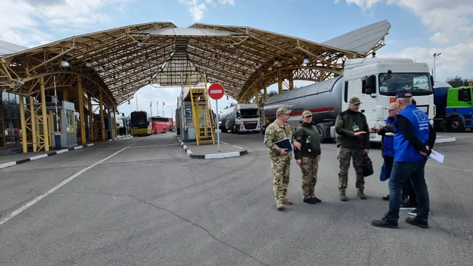 У пункті пропуску «Ягодин» побували представники EUAM (фото)