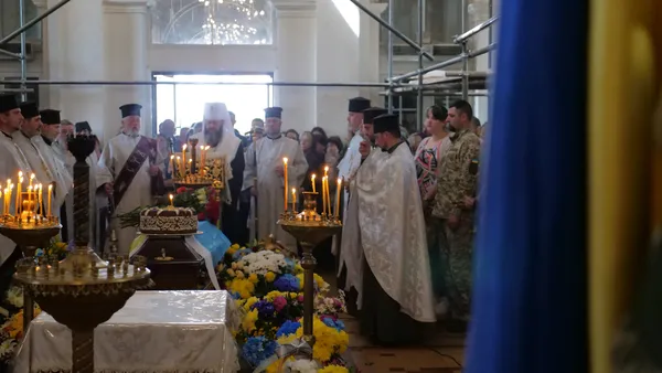 У Луцьку попрощалися із загиблим на війні Маркіяном Нагорнюком (фото, відео)
