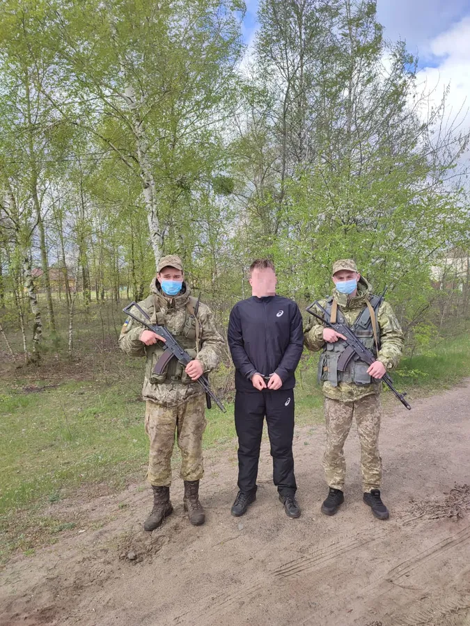 На Волині затримали росіянина, який пробрався через кордон незаконно