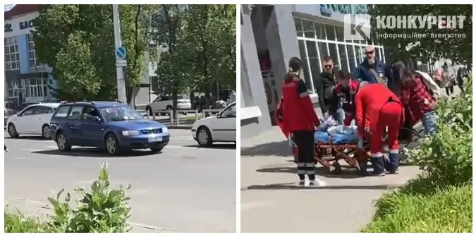 У Луцьку на переході легковик збив 10-річну дівчинку (фото)