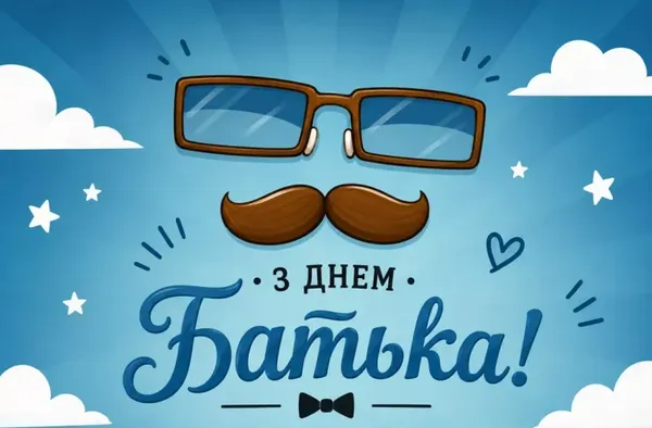 З Днем батька: гарні листівки і найкращі привітання