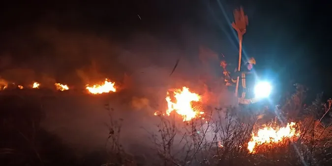 На Волині «господарники» знову взялися за підпали (фото)